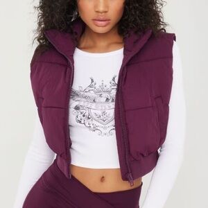 Garage XS Mini Puff Vest Purple